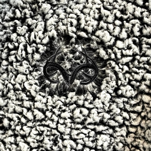 REALTREE Womens Sherpa Pullover | Quarter Button Up | Supper Soft | Size Small - Picture 4 of 6